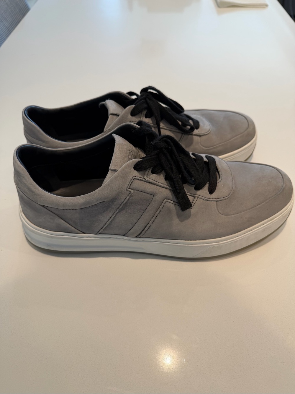 Tod’s Gray Suede Sneakers - UK Size 10